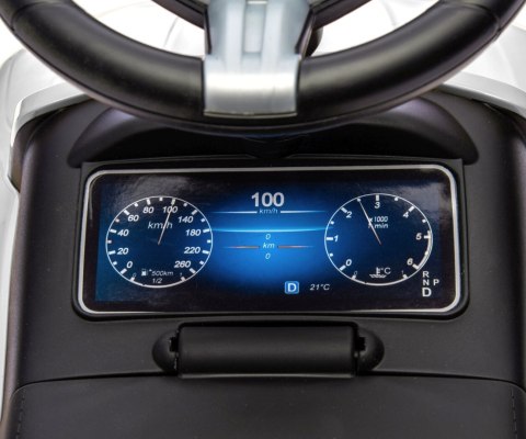 Jeździk Auto dla dzieci +schowek Samochód Pojazd MERCEDES White Milly Mally