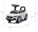 Jeździk Auto dla dzieci +schowek Samochód Pojazd MERCEDES White Milly Mally