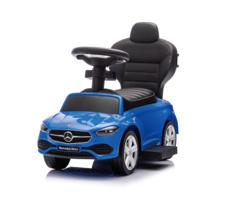 Jeździk Auto dla dzieci +schowek Samochód MERCEDES z rączką C-Class Deluxe