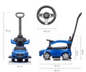 Jeździk Auto dla dzieci +schowek Samochód MERCEDES z rączką C-Class Deluxe