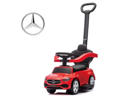 Jeździk Auto dla dzieci +schowek Samochód MERCEDES z rączką C-Class Deluxe