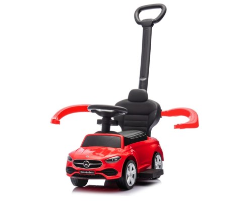Jeździk Auto dla dzieci +schowek Samochód MERCEDES z rączką C-Class Deluxe