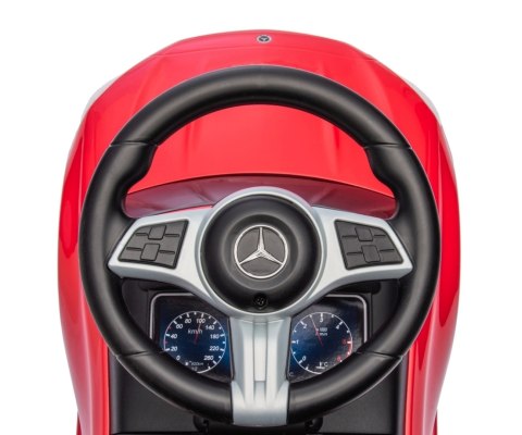Jeździk Auto dla dzieci +schowek Samochód MERCEDES z rączką C-Class Deluxe