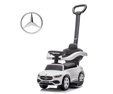 Jeździk Auto dla dzieci +schowek Samochód MERCEDES z rączką C-Class Deluxe