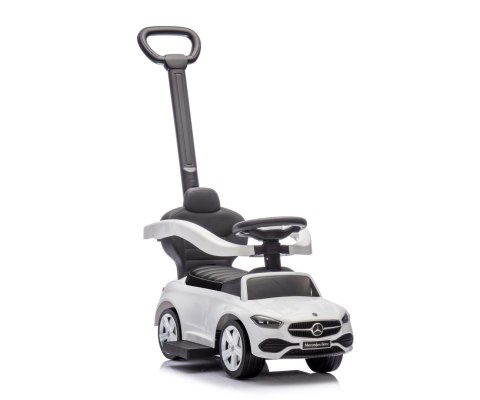Jeździk Auto dla dzieci +schowek Samochód MERCEDES z rączką C-Class Deluxe