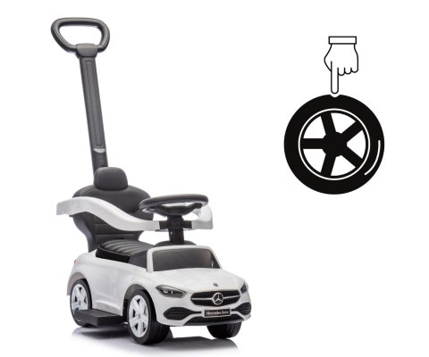Jeździk Auto dla dzieci +schowek Samochód MERCEDES z rączką C-Class Deluxe
