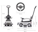 Jeździk Auto dla dzieci +schowek Samochód MERCEDES z rączką C-Class Deluxe