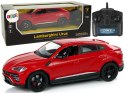 Auto Zdalnie Sterowane R/C 1:24 Lamborghini Urus Czerwony 2.4 G Światła