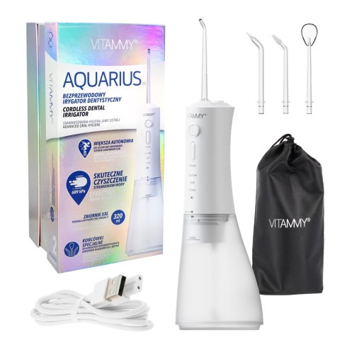 VITAMMY AQUARIUS BEZPRZEWODOWY IRYGATOR DENTYSTYCZNY