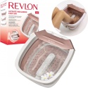 REVLON Masażer stóp składany, podgrzewany hydromasaż FOLDABLE FOOTSPA