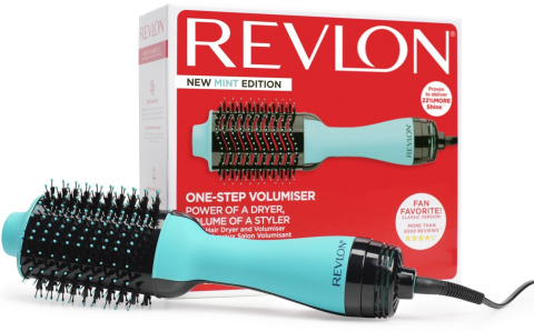 REVLON One Step Suszarko-lokówka REVLON Ceramiczna kolor miętowy Jonizacja