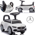 Jeździk Auto dla dzieci +schowek Samochód Pojazd MERCEDES White Milly Mally