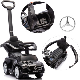 Jeździk da Dzieci Auto z rączką MERCEDES C-Class Deluxe +Schowek, Dźwięk
