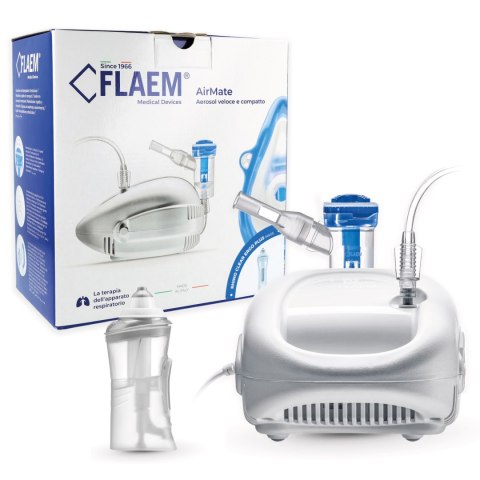 FLAEM AIRMATE z Rhino Clear Ergo Plus, Inhalator na katar i kaszel, dla dzieci i dorosłych