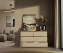 Komoda z szufladami Lilia L6 120 cm Duża Do Salonu Pojemna Artisan Kaszmir