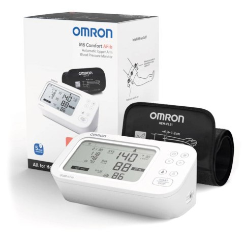 OMRON M6 Comfort AFib Ciśnieniomierz naramienny