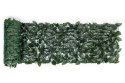 Sztuczny bluszcz żywopłot 3 szt. 500x150 cm zielona osłona na balkon maskująca