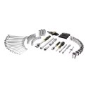ZESTAW NARZĘDZIOWY PRO-STACK 1/4'' I 1/2'' 126SZT.
