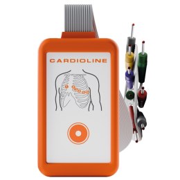 Cardioline Przenośne EKG touchECG HD+ system Android Wygodny i lekki 12-odprowadzeniowy moduł do EKG