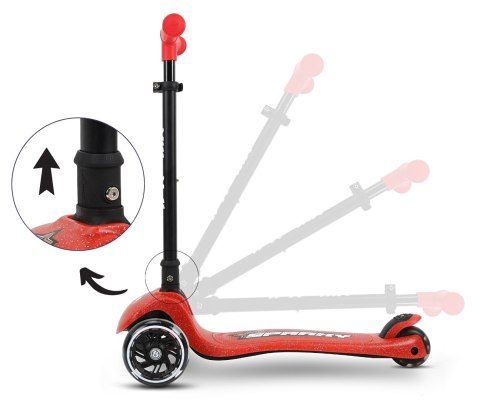 Milly Mally Scooter Sparky Red
