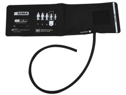 Mankiet pediatryczny jednowężykowy nylonowy bez pęcherza do ciśnieniomierza zegarowego 19-27 cm