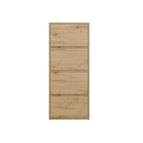 Komoda Szafka 4 Półki Drzwi do salonu Tip-On Artisan LAMA 50x119x40 cm