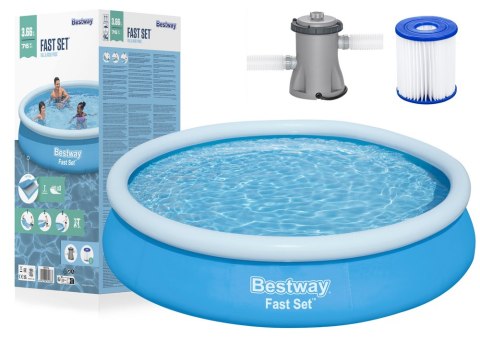Dmuchany Basen Rozporowy 366 x 76 cm Bestway 57274