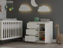Komoda Szafka z Szufladami Kaszmir do Salonu 80x75x40 3 szuflady Lilia 1D3S