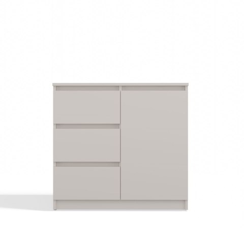 Komoda Szafka z Szufladami Kaszmir do Salonu 80x75x40 3 szuflady Lilia 1D3S