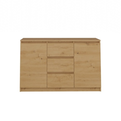 Komoda Szafka z Szufladami 120x75x40 cm Do Salonu Duża Artisan Lilia 2D3S