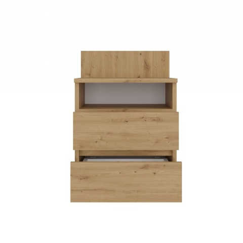 Szafka Nocna Stolik Nocny 2 Szuflady 40 cm Do Sypialni Artisan Lilia L1