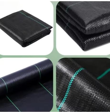 Agrotkanina czarna 1,1x50m UV 135g antychwastowa agrowłóknina + kotwy