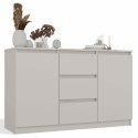 Komoda Szafka z Szufladami 120x75x40 cm Do Salonu Duża Kaszmir Lilia 2D3S