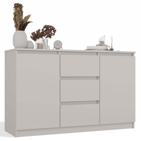 Komoda Szafka z Szufladami 120x75x40 cm Do Salonu Duża Kaszmir Lilia 2D3S