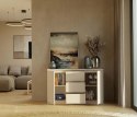 Komoda Szafka z Szufladami 120x75x40 cm Do Salonu Duża Kaszmir Lilia 2D3S