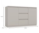 Komoda Szafka z Szufladami 120x75x40 cm Do Salonu Duża Kaszmir Lilia 2D3S