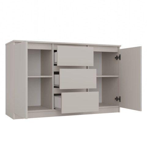 Komoda Szafka z Szufladami 120x75x40 cm Do Salonu Duża Kaszmir Lilia 2D3S