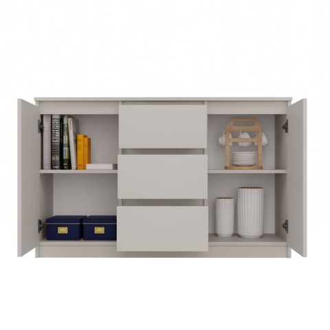 Komoda Szafka z Szufladami 120x75x40 cm Do Salonu Duża Kaszmir Lilia 2D3S