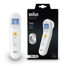 BRAUN Sensian 3 BNT050EE Termometr bezdotykowy do czoła, kliniczna dokładność