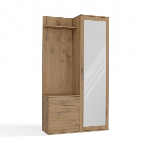 Garderoba Szafa Wieszak Na Ubrania Buty Do Przedpokoju Duet Zestaw Artisan