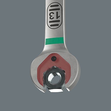 KLUCZ PŁASKO-OCZKOWY Z GRZECHOTKĄ JOKER DŁUGI 19*334MM