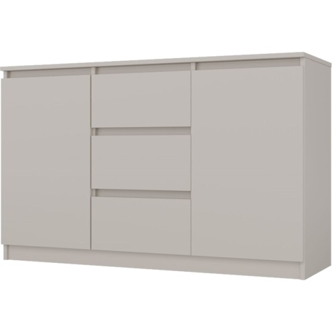 Komoda Szafka z Szufladami 120x75x40 cm Do Salonu Duża Kaszmir Lilia 2D3S