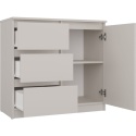Komoda Szafka z Szufladami Kaszmir do Salonu 80x75x40 3 szuflady Lilia 1D3S