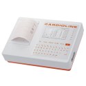 CARDIOLINE ECG100S Elektrokardiograf 12-kanałowy, z dużym ekranem i USB