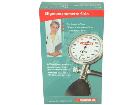 CIŚNIENIOMIERZ GIMA SIRIO ZEGAROWY ZINTEGROWANY