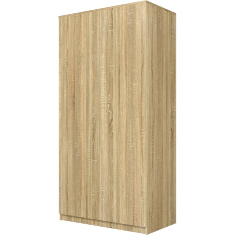 Szafa Garderoba Na Ubrania Do Sypialni Przedpokoju DD90 cm 7 Półek Sonoma