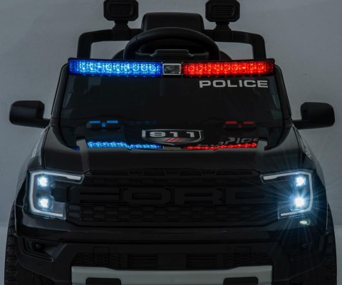 Milly Mally Pojazd na akumulator Ford Ranger Police Black